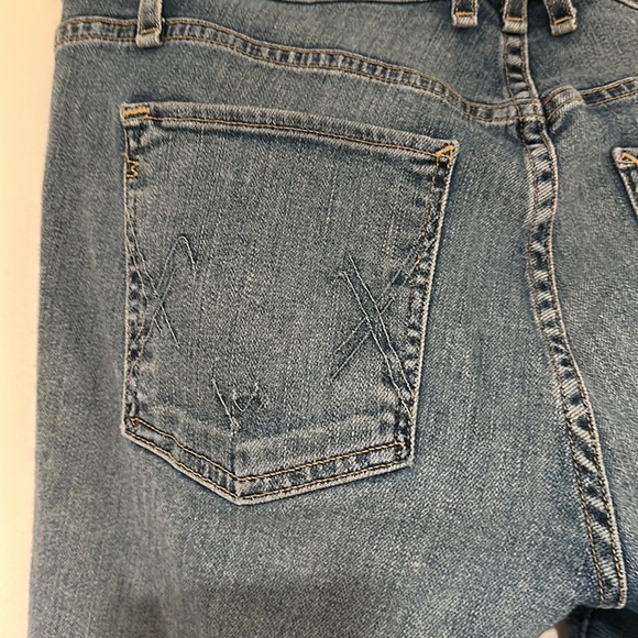 McGuire Anthropologie Skinny Distressed 15e Light Wash Blue Jeans Women's Sz 28 - Picture 3 of 7
